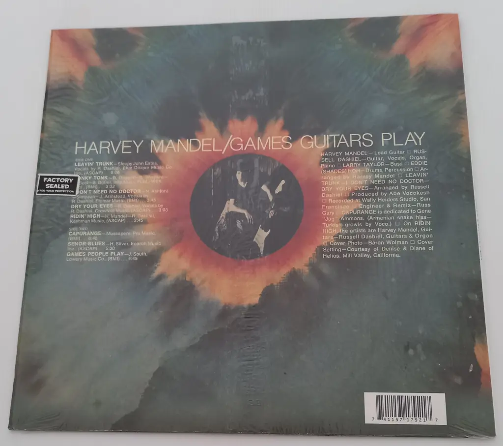 Harvey Mandel, Games Guitars Play Image 1++